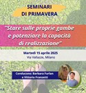 Stare sulle proprie gambe e potenziare la capacità di realizzazione di Barbara Furlan e Vittorio Franzetti