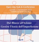 Open day&Conferenza - La paura di non essere abbastanza e l’ansia dell’imperfezione di Flavia Luisa Ricci